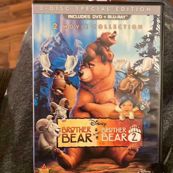 Disney brother bear & brother bear 2 dvd and blue Ray 3-disc set special edition - Picture 1 of 2